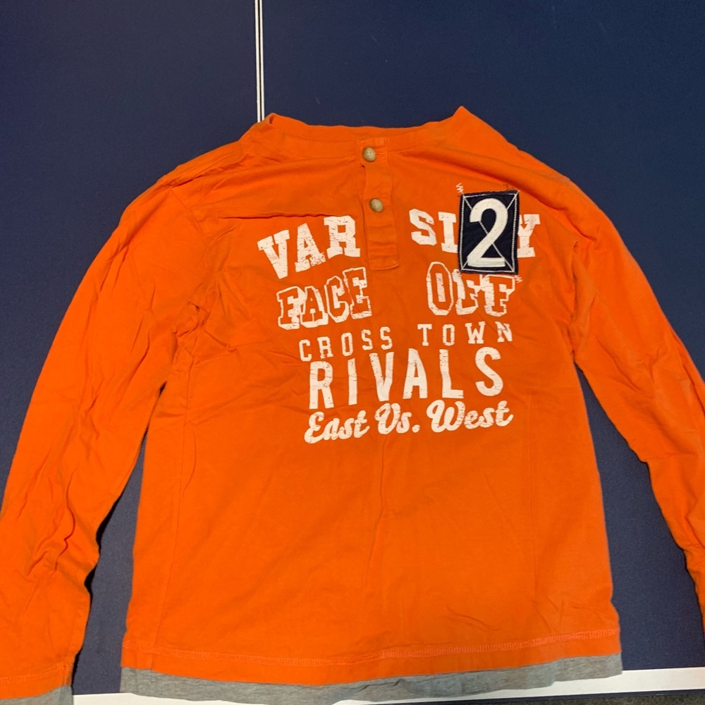 Orange Children’s Place Long Sleeve XL Youth